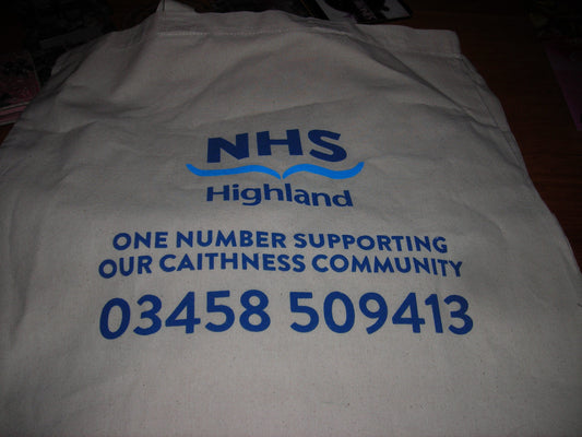 Cotton Bag with NHS logo